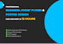 design professional business flyers, posters or real estate flyers in 12 hours